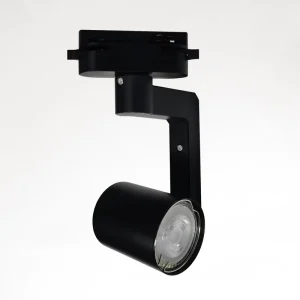 Surface Embedded LED Adjustable Track Light Rail Aluminum Ceiling Lighting Lamp GU10 Downlight Spotlights Iron Track Light Housing