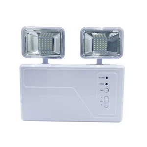 Surface Emergency Twin head ABS Housing 1200lumen Non maintained Rechargeable Lead Acid Battery Emergency Dual head LED Lights