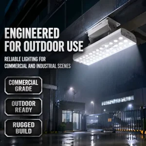 Surface Mount Floodlight IP66 Waterproof AC High Bright LED Spot Light Commercial Exterior Walls Landscape Garden 60 Beam 5 Year