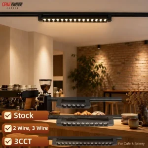 Surface Mount LED Track Light 10W 20W 30W 40W Linear Track Spot Light 600mm Shop Light for Coffee Store Retail Store