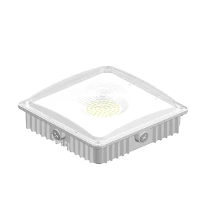 Surface Mount Photocell Canopy Light 40W 60W 80W Gas Station Parking Garage LED Canopy Light