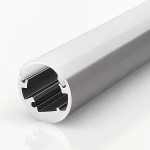 Surface Mounted Dia15mm Rotate Aluminum Linear Light Profile T5 Light Emitting Diode Aluminum Profile for Drawer Decoration