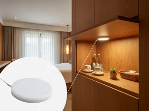 Surface Mounted Under Cabinet LED Light with Plastic Shade DC 12V for Kitchen Countertop and Furniture Lighting 5017 22