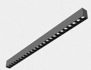 Surface Mounted or Hanging 30W Aluminium LED Linear Light with Lens