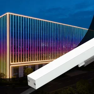 Suspended Surface Mounted Ultra-thin Aluminum LED Linear Light Office & Mall Customizable