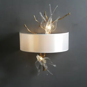 Swallow Wall Sconce Solid Copper Vintage Minimalist Bedside Lamp Branch & Bird Decorative Lighting for Villa