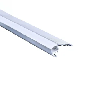 T Shape LED Aluminum Extrusion Profiles Housing LED Aluminium Profile Channel for Stairs/Steps Aluminum Channel Flush Strip