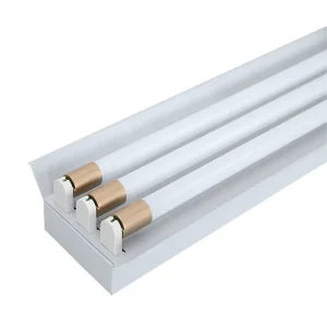 T8 Aluminum Alloy Fluorescent Lamp Fitting 4ft Replace LED Light for Sports Stadiums and Office