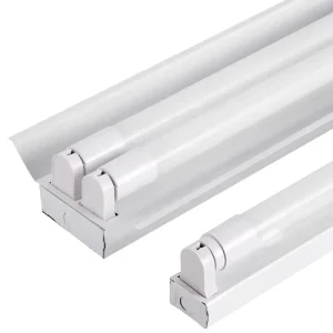 T8 Holder Lamp Base 2ft 4ft Fluorescent T8 Double Fixture LED Tube Fixture Iron OEM ODM Customize T8 Batten Lights