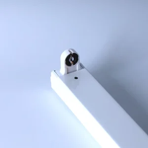 T8 LED Fluorescent Tube Holder 4ft Single Lamp Batten Light Fixture for Industrial Use OEM ODM Available