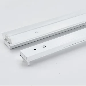 T8 LED Tube Light Fixture Single Double LED Tube Tri-proof LED Tube Support Bracket Waterproof Dustproof Corrosion-Proof Batten