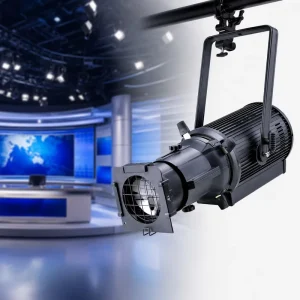 TC300 300W LED Profile Spotlight CRI95 19° 26° 36° 50° DMX512 Theater Light