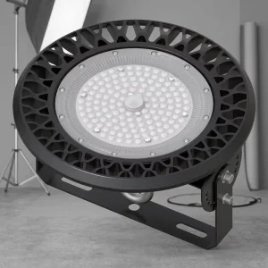 THUFO03 Aluminum High Bay Light SMD2835 110-150lm/W IP65 AC100-277V 5-Year Warranty 3000-6000K CCT CRI>70 Sensor