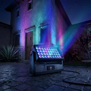 TL3240 IP65 Outdoor LED Wall Washer Light 32p40W RGBW 4in1 Pixel Mapping Architectural Flood Light