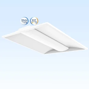 TRF2X2 40W 3CCT Selcetable LED Troffer Light White 5200Lm 40W Durable LED Lights