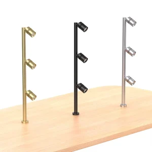 TRI 1361 002 CRI 90 Display Showcase Lights Silver Black Finish Jewelry LED Light Anti-glare Museum Lighting
