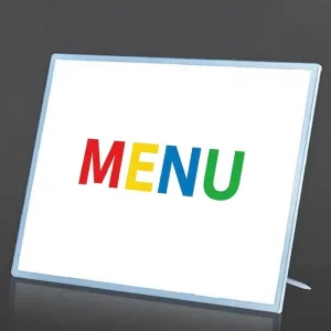 Tabletop A2 A3 A4 Ultra Thin Menu Light Box Sign for Restaurant Shop Hotel Salon