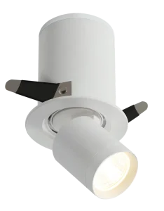 Telescopic 355 Degree Rotatable LED Spotlight Flexible Adjustable COB LED Spot Recessed Aluminum Ceiling Down Light