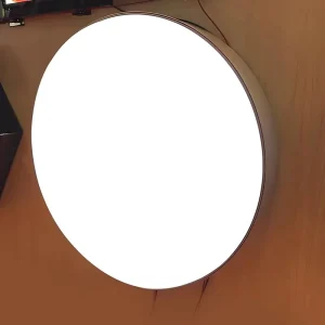 Tension Fabric Aluminum Alloy LED Circular SEG Advertising Light Box Indoor