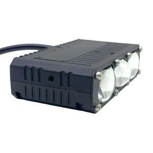 Three Lens Grille Spotlights Headlights T300 190W Fog Light High Low Beam 60000lm Front Bi Led Projector Lens