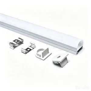 Three Sides Lighting Surface Mounted Aluminum LED Light Profile 19*09mm for Home Decoration Office