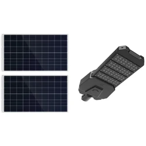 Time Dimming 80W Off grid All in One Solar Street Light LiFePO4 IP65 5 Years Warranty for Pathwayand Garden