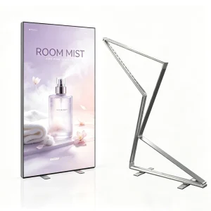 Tool Free Foldable Light Box Seamless Tension Fabric Easy Assembly Quick Setup with Protective Carry Bag for Trade Show Booth