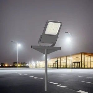 Tool Free Maintenance AC LED Flood Street Light All in one 100 400W IP66 IK09 5 Year Warranty Wall Pole Ceiling Mount Brackets