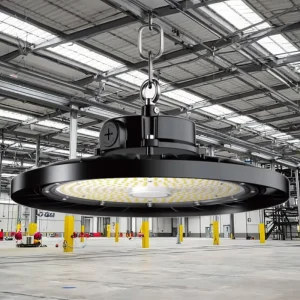 Tool Free Maintenance UFO LED High Bay Light 100W 150W 200W Detachable Driver ADC12 Aluminum IP65