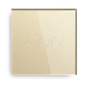 Top Quality Tuya WiFi Matter Smart Switch OEM UK EU No Neutral Multi Gang Touch Light Panel for HomeKit Direct Connect Home