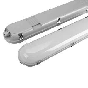 Toppo 20W 50W Emergency 220 240V Parking Garage Luminaires NCF 40w 1500mm Tri Proof Fittings IP65 vapor Tight Tri Proof Light