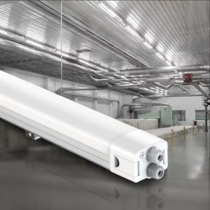 Toppo AC 200-240V CRI>80 IP65 Waterproof Triproof Batten Tube Light Parking Lot Led Light Tri proof Lights With Emergency