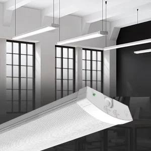 Toppo Low Glare UGR<19 PMMA LED Batten Light 1ft to 6ft (1200mm) Offices Use IP20 Dimmable 30-150W