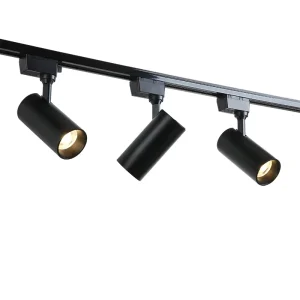 Track Light COB Spotlight Aluminum Material 50000 Hours Lifespan Ra80 220V LED Retail Shop Commercial