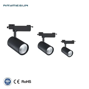 Track Lighting Ceiling Focus Supplier LED COB Color Adjustable Track Light for Home Commercial Background Wall