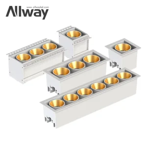 Track Spotlight Indoor Hotel Aluminum 5w 15w 30w Led Linear Downlight