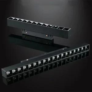 Tracking Retrofit Light Magnetic Light Track Trimless 48V LED Commercial Magnetic LED COB Track Lighting System Easy Install