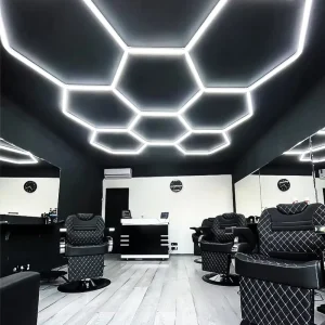 Trade Show Booth Lighting Hexagon Panels LED Honeycomb Lights for Exhibition Decoration and Displays