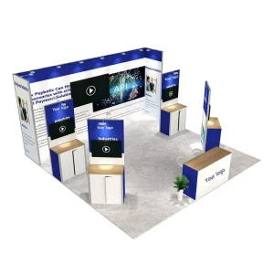 Trade Show Display Open Design Aluminum Profiles museum Exhibit Modular Custom Exhibition Stands Display Trade Show Booth