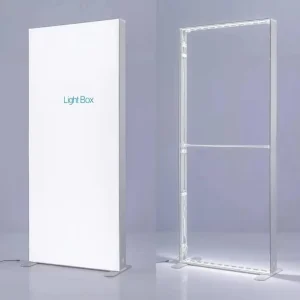 Trade Show Event Indoor Outdoor Advertising Snap Aluminum Light Box High Brightness Portable Durable Design Customized