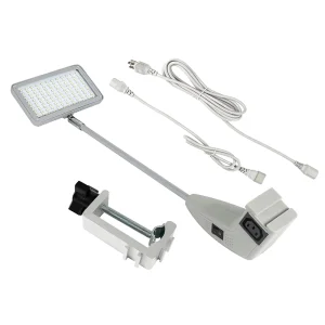 Trade Show LED Clamp Light Long Arm Adjustable Exhibition Booth Lighting 25W