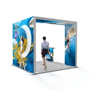 Trade Show Light Box LED Advertising Lightbox Exhibition LED Light Box Display Stands Aluminum PVC Frame Light Box Booth