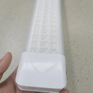 Transparent LED Batten Light 120cm 60W 80W AC220V 6500K Aluminum PC Supermarket