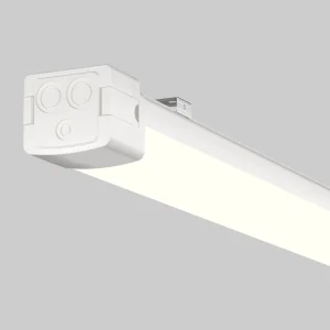 Tri-proof Light Emergency Backup 3 Hours LiFePO4 Battery Tridonic Driver IP66 Waterproof LED Batten for Industrial Warehouse