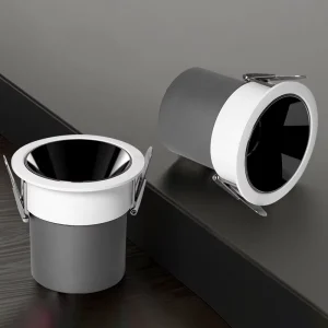 Triple Anti Glaring Modern Aluminum Indoor Restaurant Home Office Shopping Mall Airport 10W COB LED Spotlight