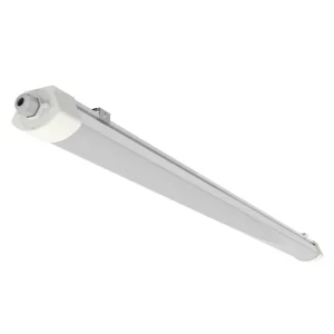 Triproof Light 1200mm Milky Diffuser Linkable Linear Vapor Tight Luminaire 36Watt LED Motion Sensor Light Fixture IP66 Rated
