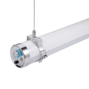 Tubular Industrial Linear Light 18W/35W/45W 5000K Hanging LED IP65 Waterproof CRI80 5-Year Warranty Tri-Proof LED Light