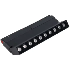 Tuya Zigbee Smart Magnetic Track Light 48V Alexa Google Voice Control Dimmable Folding Grille PC Material Garage Use