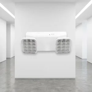 U L CU Lus Listed Twin Spot Head Lamp Escape Exit Industrial Led Emergency Light With Battery for Home