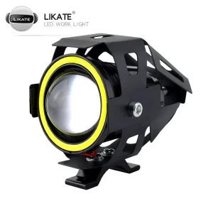 U7 LED Spotlight Flood Indicator Front Light Cross country Motorcycle LED Headlight